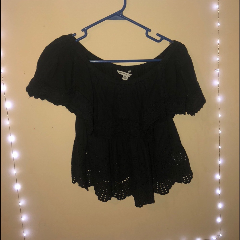 off the shoulder shirt